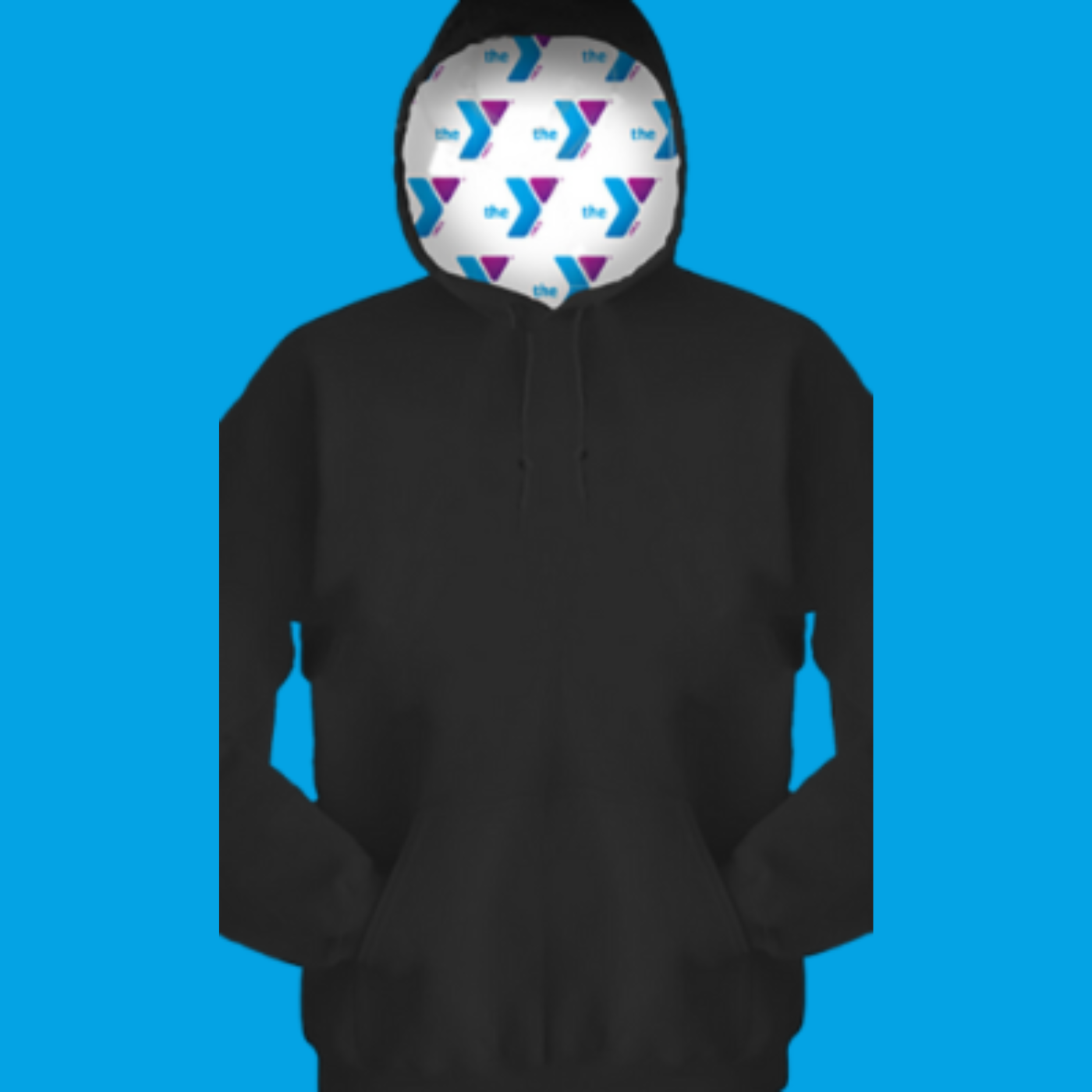 Custom Sublimated Hooded Sweatshirt with Kangaroo Pocket