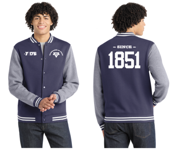 Classic Letterman-style Jacket with 175th Y Logo