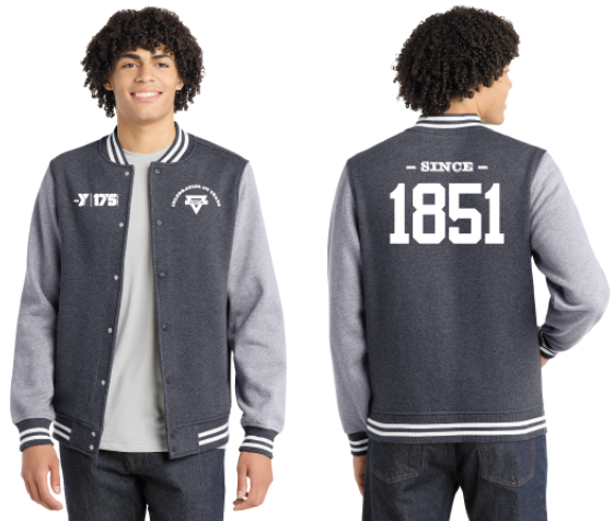 Classic Letterman-style Jacket with 175th Y Logo