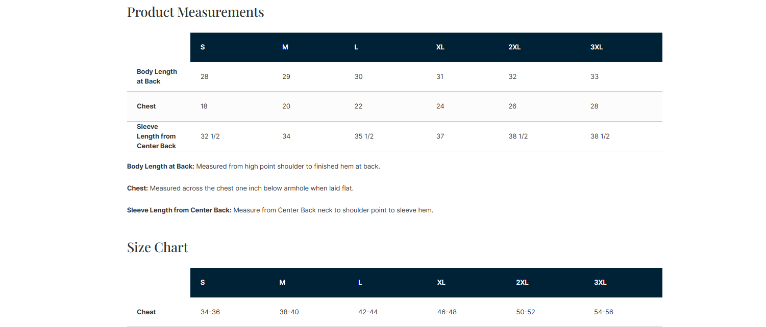 Long Sleeve 100% Cotton Shirt