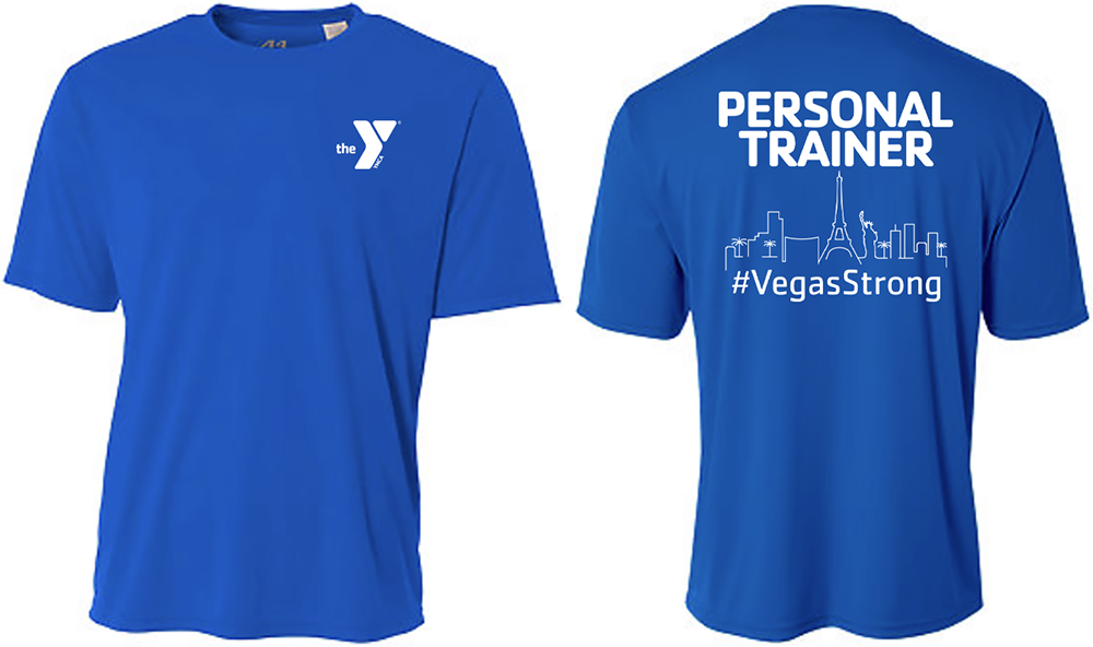 Vegas Strong Personal Trainer Performance Tee