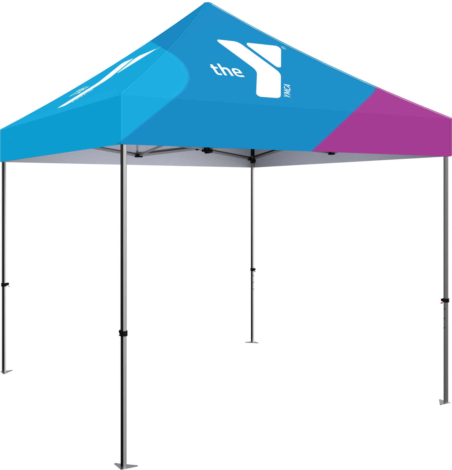 10' Outdoor Popup Tent with Custom Canopy