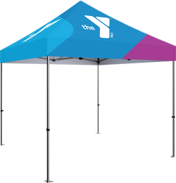 10' Outdoor Popup Tent with Custom Canopy