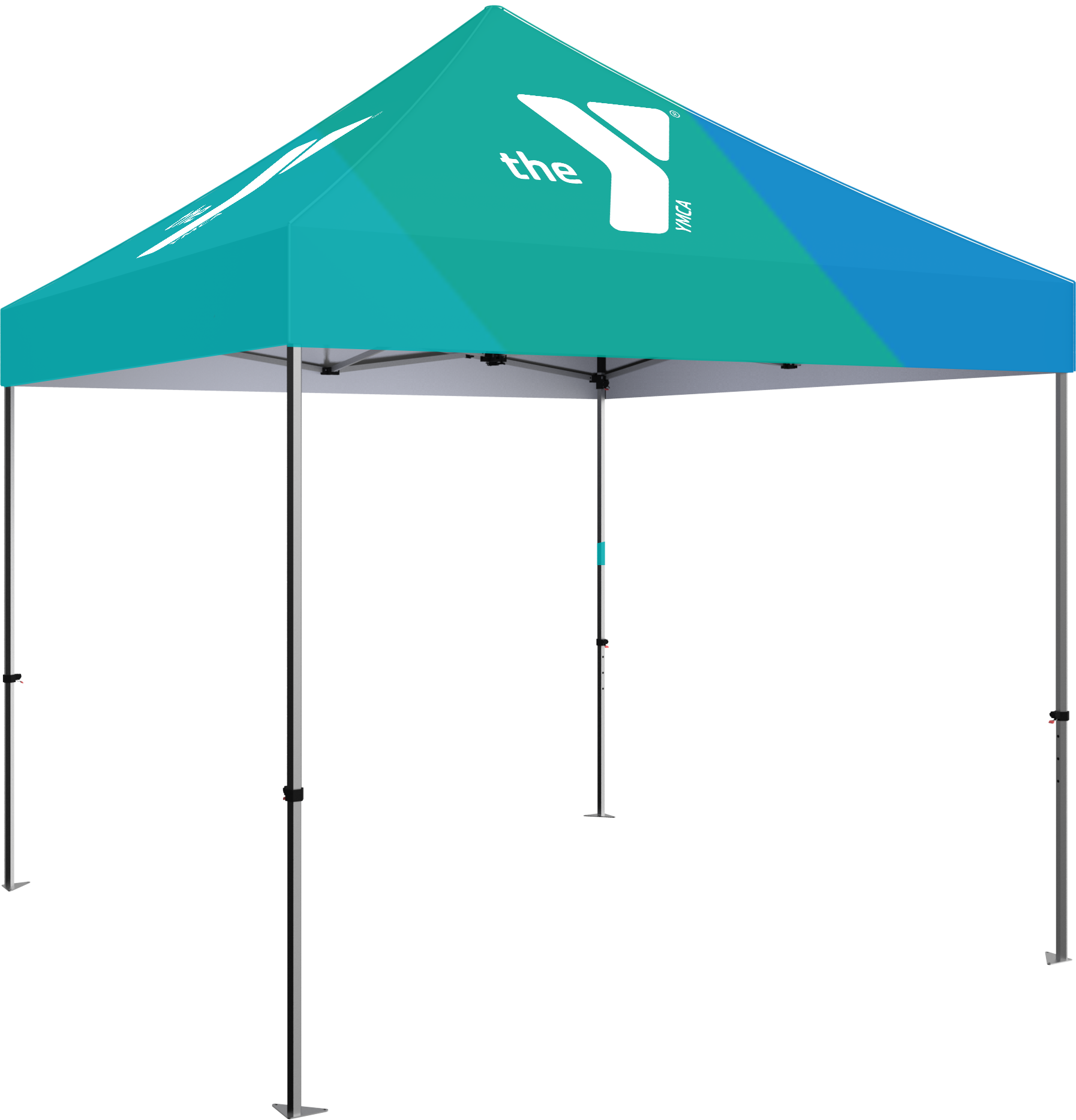 10' Outdoor Popup Tent with Custom Canopy