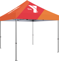 10' Outdoor Popup Tent with Custom Canopy