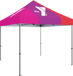 10' Outdoor Popup Tent with Custom Canopy