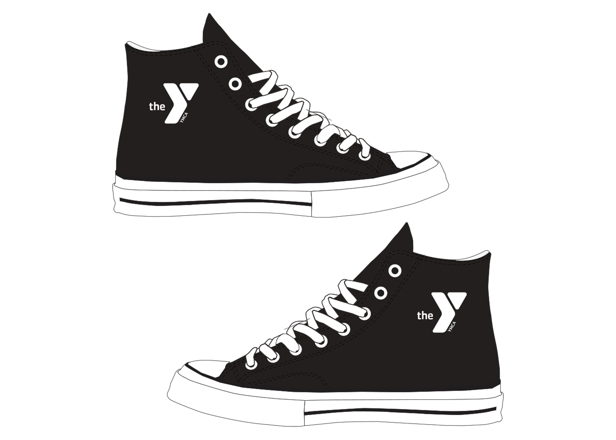 Custom High-Top Shoes