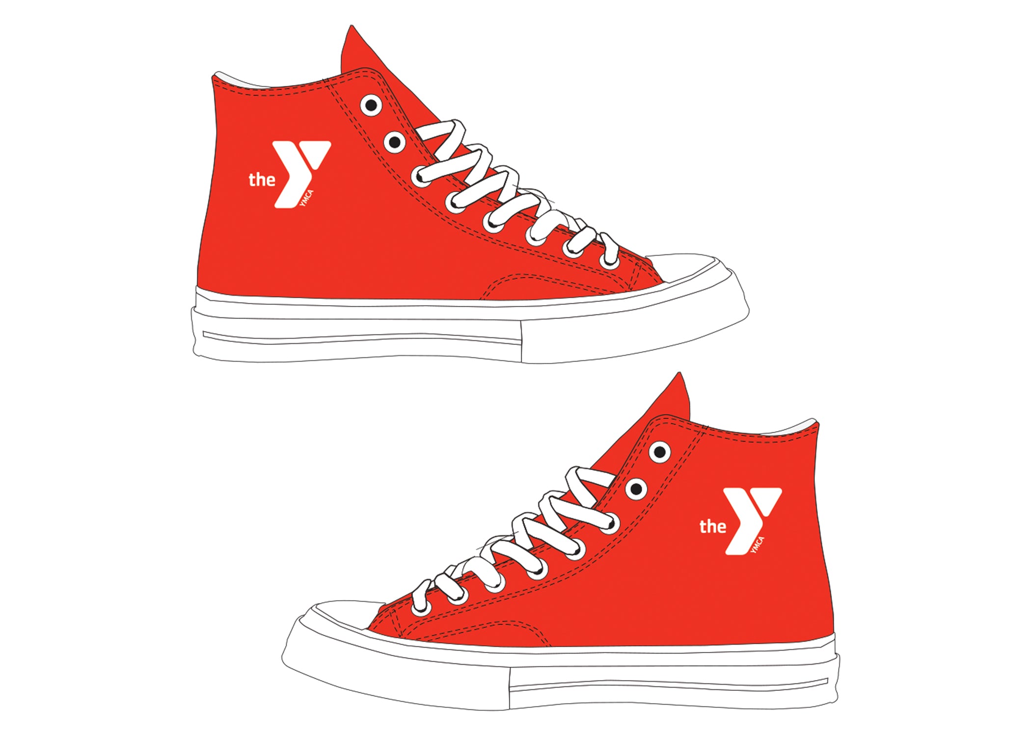 Custom High-Top Shoes