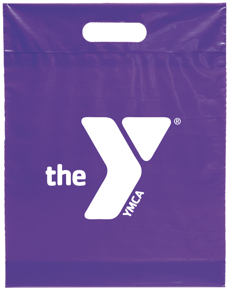 12x15x3 Plastic Handle Bag